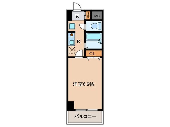 フェニックスコート天満橋の物件間取画像